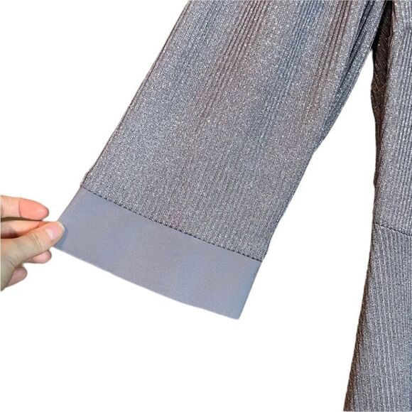 NWT! R&M Richard’s glittery light coat. - Picture 4 of 10